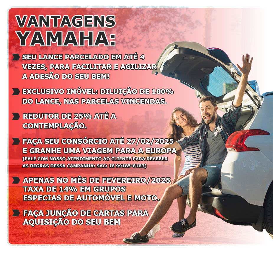 Vantagens Yamaha